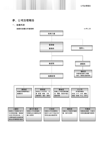 公司治理报告