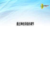 通过神经系统的调节反射弧反射弧的结构反射弧各部分结构