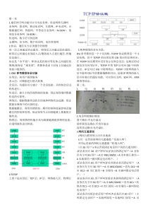南邮通信网基础期末总结