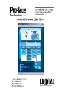 GP-PRO-PBⅢ-for-windows-实践操作手册
