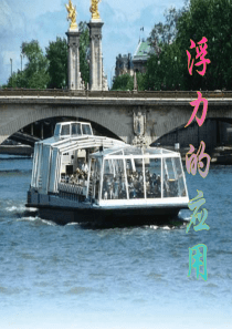 九年级物理 - 14.6浮力的应用2