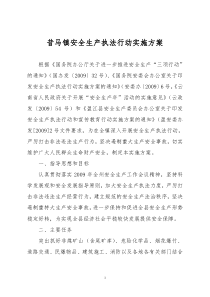 盈江县安全生产执法、宣传教育行动实施方案