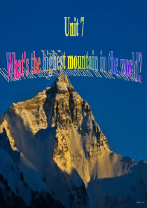 Unit-7-Whats-the-highest-mountain-in-the-world-Sec