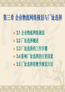 物流设施规划与设计-第3章