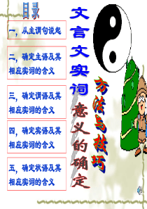高考语文复习 文言文实词意义的确定方法及技巧 课件.ppt