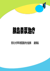 赵老师胰岛素泵培训--调整血糖