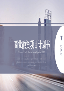 赢未来商务风商业融资项目计划书经典大气PPT模板