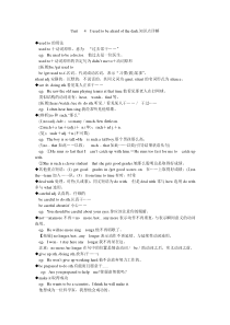 Unit---4--I-used-to-be-afraid-of-the-dark.知识点详解