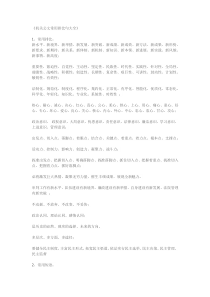 公文常用词汇和语句大全