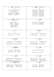 75篇古诗词(1-6年级)