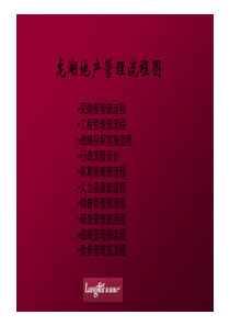 龙湖地产管理流程图-开发公司专用