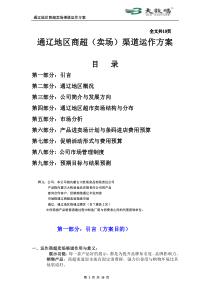 快消品市场营销方案分析