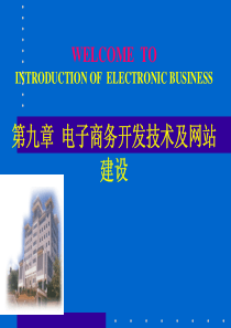 第九章 电子商务开发技术及网站建设