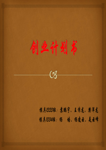 微商创业计划书PPT