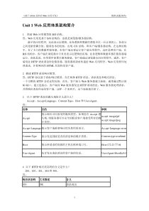 《基于JAVA技术的Web应用开发》试题(简答)