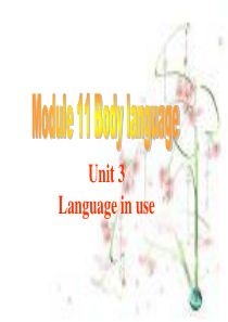 2013新外研版七年级英语下M11-U3