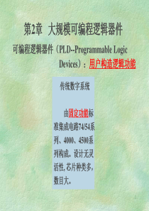 第二章大规模可编程逻辑器件