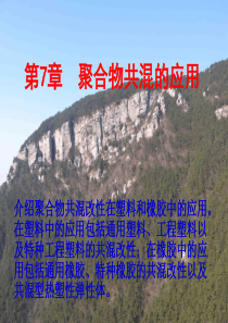 第7章高分子聚合物共混改性7