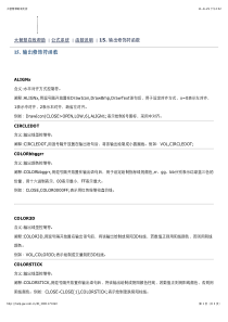 15.输出修饰符函数