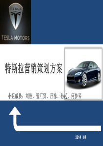 特斯拉营销策划方案