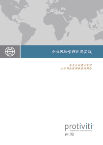 企业风险管理运用实践