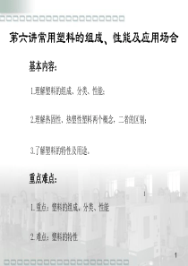塑料种类及介绍