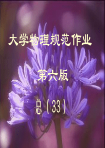 大学物理规范作业(本一)28解答