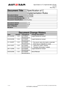 AUTOSAR-TR-CImplementationRules