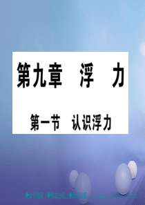 沪科版9.1《认识浮力》ppt课件