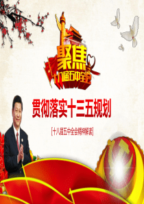 十八届五中全会精神解读(全)