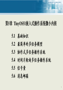 5.1—TinyOS51嵌入式操作系统微小内核