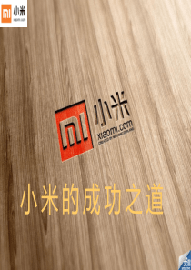 小米的成功之道