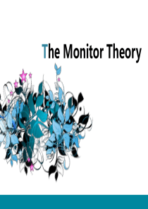 克拉申监控理论-Krashen-The-Monitor-Theory