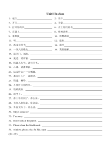 译林英语三年级下册3BUnit1词组句子