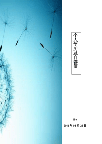 研究生考生个人简历