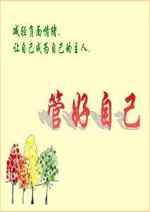 管好自己
