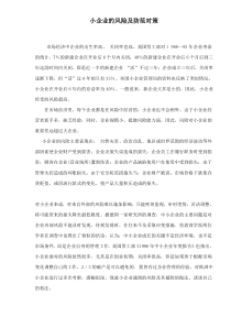 小企业的风险及防范对策doc9(1)