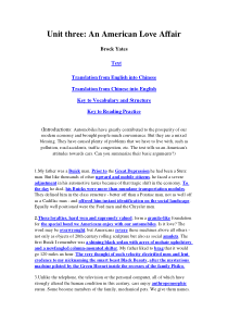 Unit-3--An-American-Love-Affair