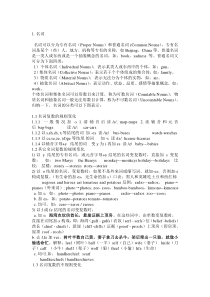 2017年高考英语第一轮复习系列语法部分1名词