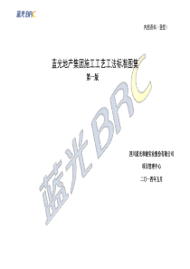 蓝光地产集团施工工艺工法标准图集