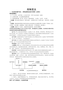 《历史上重大改革回眸》知识点