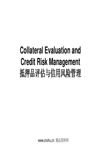 抵押品评估与信用风险管理（PPT 44页）