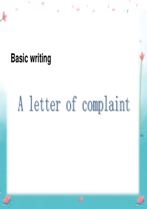 人教版英语选修七--Unit3-Under-the-sea-Writing