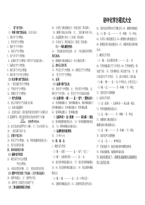 初中化学方程式大全(人教版)默写版和答案版