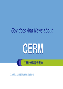 注册企业风险管理师