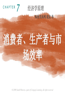曼昆经济学原理第5版中文课件(陈宇峰编译)第7章