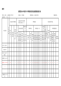 三坪小学信息化建设情况统计表