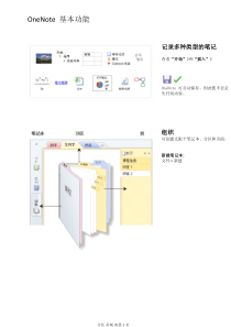 OneNote-2010使用手册PDF版