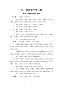 施工企业各岗位安全生产责任制安全职责.