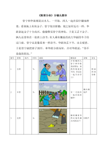 动画设计与制作分镜头脚本文件
